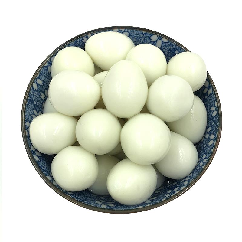 整箱6袋2.5kg清水去壳鹌鹑蛋麻辣烫火锅食材炸串新鲜餐饮商用剥壳
