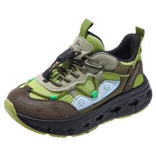 AM童鞋男童运动鞋户外徒步鞋2026春季新款减震登山鞋中大童训练鞋