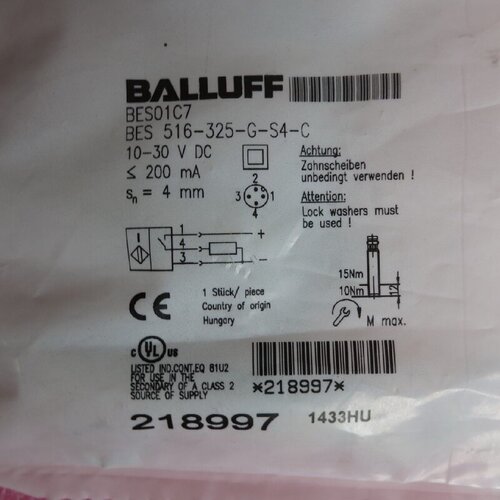 议价全新原装正品BALLUFF巴鲁夫 BES 516-325-G-S4-C  BES01C7 现