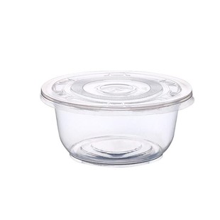 一次性碗塑料吸塑圆碗商用家用打包饭碗冰粉小碗圆形餐盒碗筷餐具