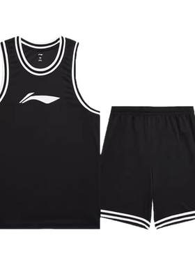 李宁童装篮球服套装男童夏季新款