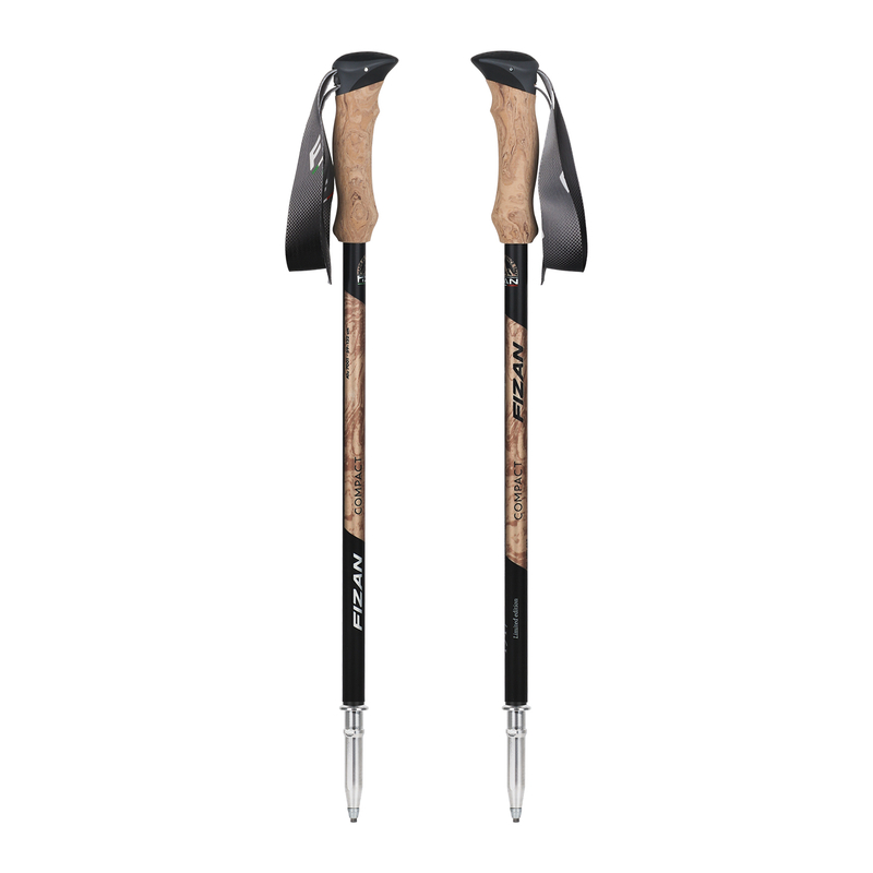 FIZAN登山杖COMPACT1947限量款户外徒步爬山手杖轻量化铝合金伸缩