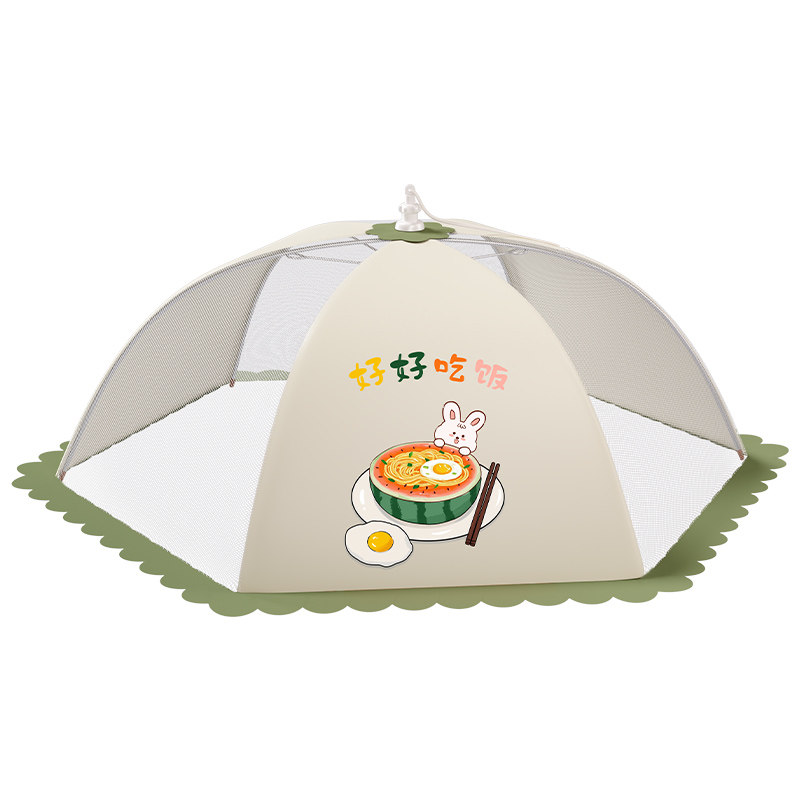 菜盖罩2025新款大号家用可折叠长方形餐桌剩菜饭食物罩防苍蝇神器