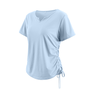 大码运动上衣女夏季速干短袖T恤普拉提训练胖MM瑜伽服健身服套装