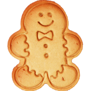 圣诞姜饼人饼干diy糖霜饼干手工素胚饼大礼包宝宝幼儿园礼物