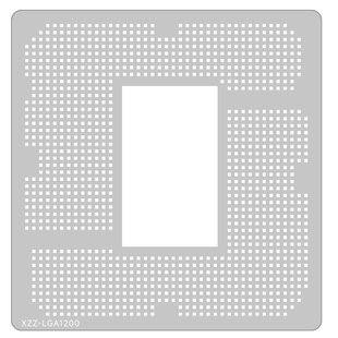 电脑主板CPU脚座印锡网AM4 AM5 LGA1200 LGA1155 1700刮锡膏钢网