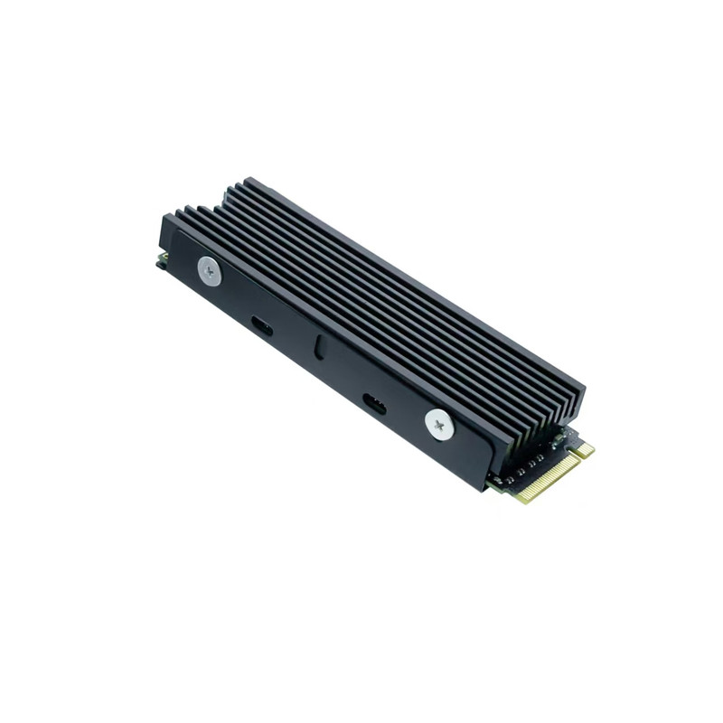 全铝M.2固态硬盘2280散热片NVME散热器m2 ssd电脑散热马甲