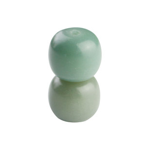 天然菩提子散珠渐变菩提根桶珠阴皮绿天青色飘花DIY手串佛珠配件