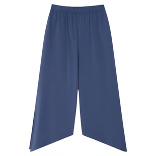【现货】设计师品牌 UHOOWU 26SS斜角脚口侧缝开衩直筒裤JULY