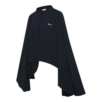 UV100夏季宽松休闲女冰丝斗篷