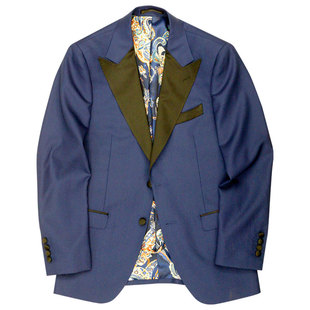 贝尔蝙蝠侠西装修身定制结婚男礼服定做宁波杭州福建西服上门量体