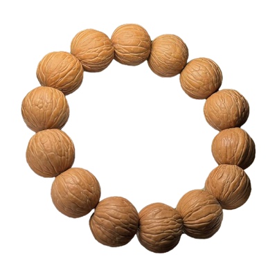 土豪猴头核桃菩提手串聚宝盆