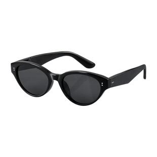 Jennie同款猫眼型近视墨镜女款可配有度数2026新款带复古太阳眼镜