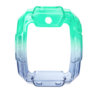 适用华为儿童手表5Pro保护套5活力新耀版保护壳智能4pro渐变炫彩全包透明原机色硅胶软壳卡通挂绳配件钢化膜