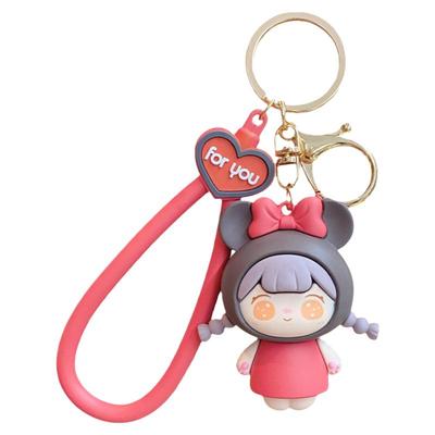 2025年新款尼尼乐园汽车钥匙扣女款精致书包挂件小饰品可爱钥匙链