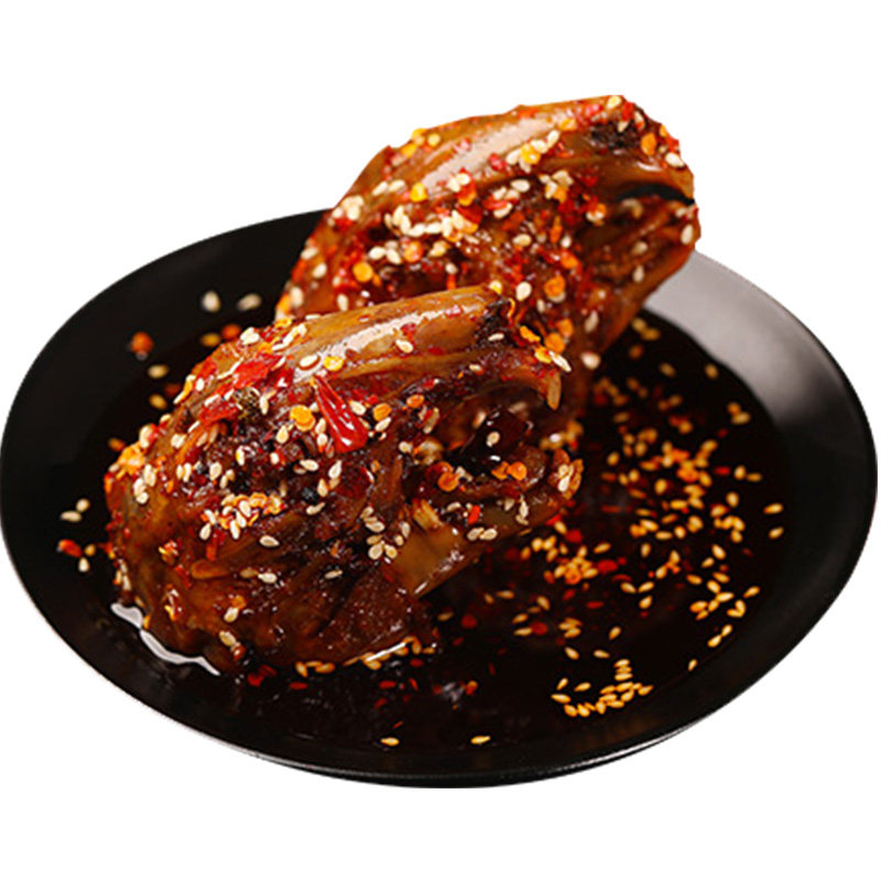 椒盐记麻辣兔头自贡网红零食四川