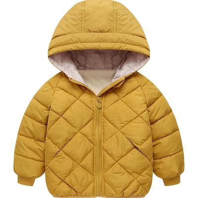 儿童加绒棉衣外套冬季宝宝棉袄