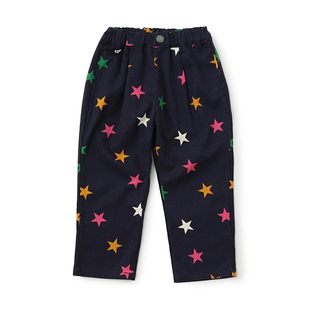 BREEZEsquare专柜同款儿童多彩几何撞色活泼休闲裤厨师裤R521015