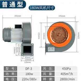 厂促厂促038翼V工业耐高温音多220式 新品 强力风扇鼓风机DF离