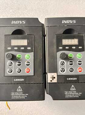 询价-INOVIS Y500-0400-4MI变频器，0.4KW/