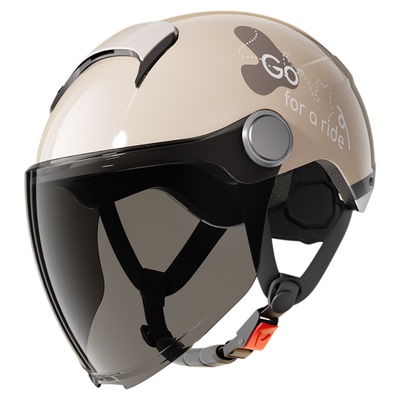 两只小蜜蜂3C认证电动车头盔男女四季半盔电瓶摩托冬季保暖安全帽