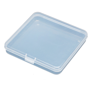 正方形塑胶盒耐摔家用透明收纳盒五金工具配件塑料盒饰品盒零件盒