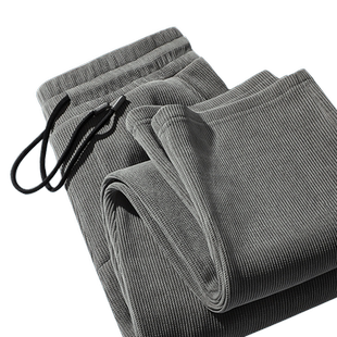 GV真维斯灯芯绒裤子男款加绒男裤秋冬季加厚男士直筒裤休闲裤男C