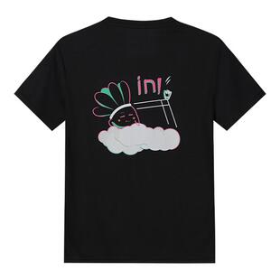 上阵短袖羽毛球服男女同款休闲训练服夏季打球羽球衣服速干文化衫