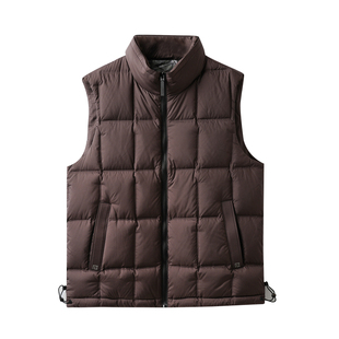 85绒子 男士立领羽绒马甲 轻便保暖无袖羽绒服 坎肩 冬款 男装