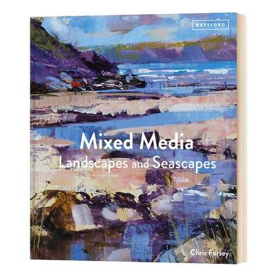 混合媒体艺术的景观和海景 英文原版 Mixed Media Landscapes and Seascapes 进口艺术 英文版 进口英语原版书籍