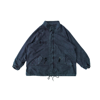 复古宽松中长款外套m65风衣