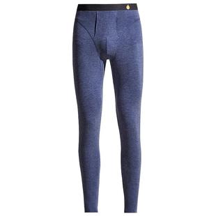 恒源祥秋裤男士无痕蚕丝保暖裤德绒发热打底紧身羊毛线裤衬裤冬季