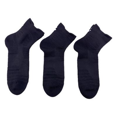 男女中筒强力支撑篮球袜白色黑色