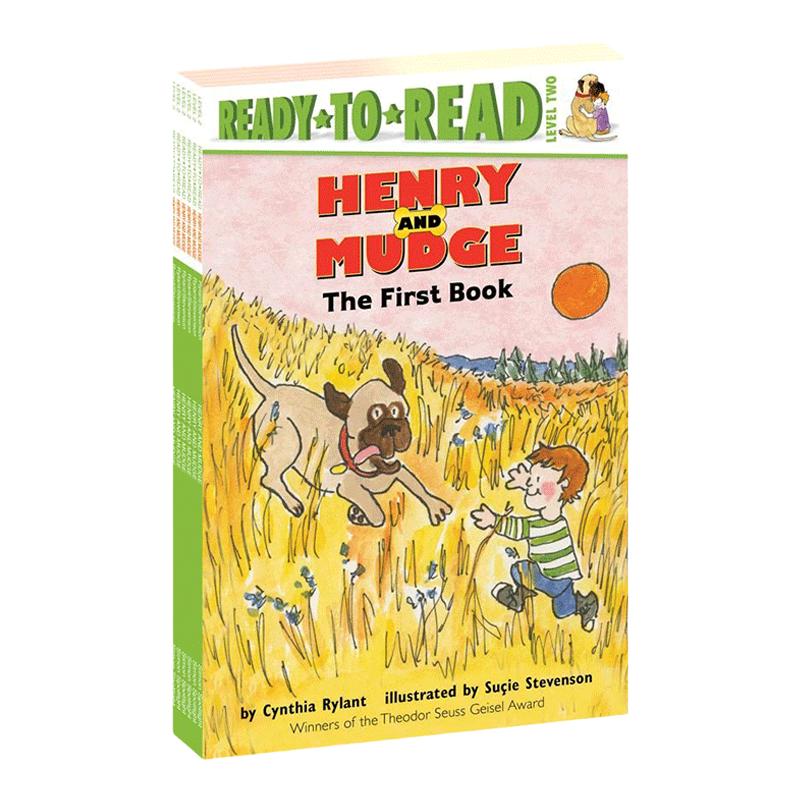 Henry and Mudge Ready-to-Read Value Pack 亨利和玛吉6册装1