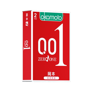 【自营】冈本0.01超薄避孕套男用裸入超润滑安全套003官方正品byt