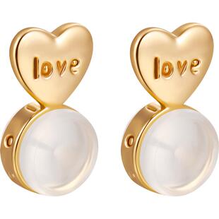 爱心硅胶支撑耳堵耳钉睡觉免摘耳扣耳堵防掉超紧透明耳帽后塞配件