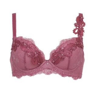 bradelis new york2阶段聚拢上托饱满钢圈调整内衣女蕾丝甜美女