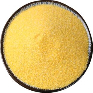 2025黑龙江新非转基因中粗玉米面粉脱胚细粘糯糁包谷饭黄窝贴饼子