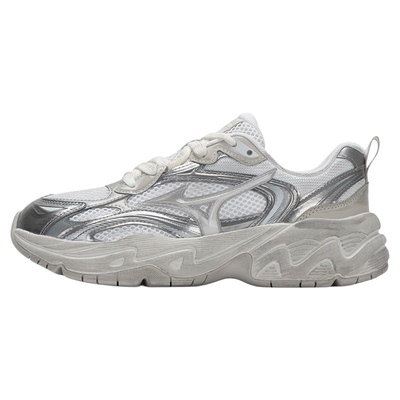 Mizuno美津浓25复古厚底脏脏鞋廓形老爹鞋TRAINER 2K V2休闲鞋