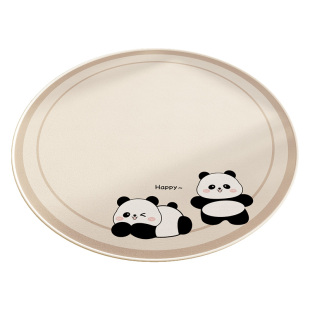 客厅圆形地垫地毯卧室转椅电脑椅子脚垫沙发茶几垫子防滑地板吸水