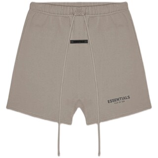 FOG Fear Of God Essentials复线高街抽绳宽松反光字母印花短裤棉