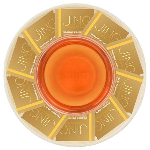 英国JING TEA DARJEELING夏摘印度大吉岭红茶三角茶包20入茶包