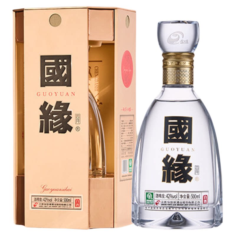 今世缘【国缘四开】42度500ml两瓶装4开官方正品白酒