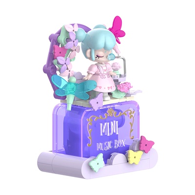 Nanci囡茜音乐盒积木玩具