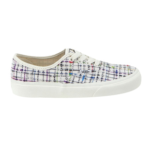 VANS正品Authentic白色小香风编织男女鞋休闲板鞋VN0A5KS96SS