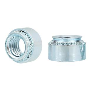 现货碳钢镀锌压铆螺母 S-M2M2.5M3M4M5M6M8M10M12 标准件钣金卯帽