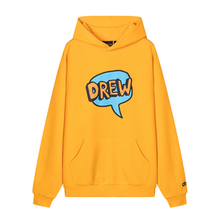 drew house drew对话泡泡连帽卫衣