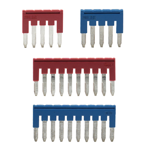 ST2.5接线端子排适配桥接中心短接条连接件FBS2/3/4/5/10-5边插件