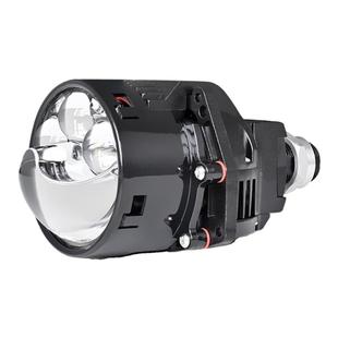 3寸激光LED双光透镜大灯改装三直射电动车摩托车汽车h4h7无损安装