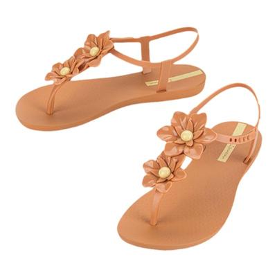 ipanema平底花朵设计漏趾